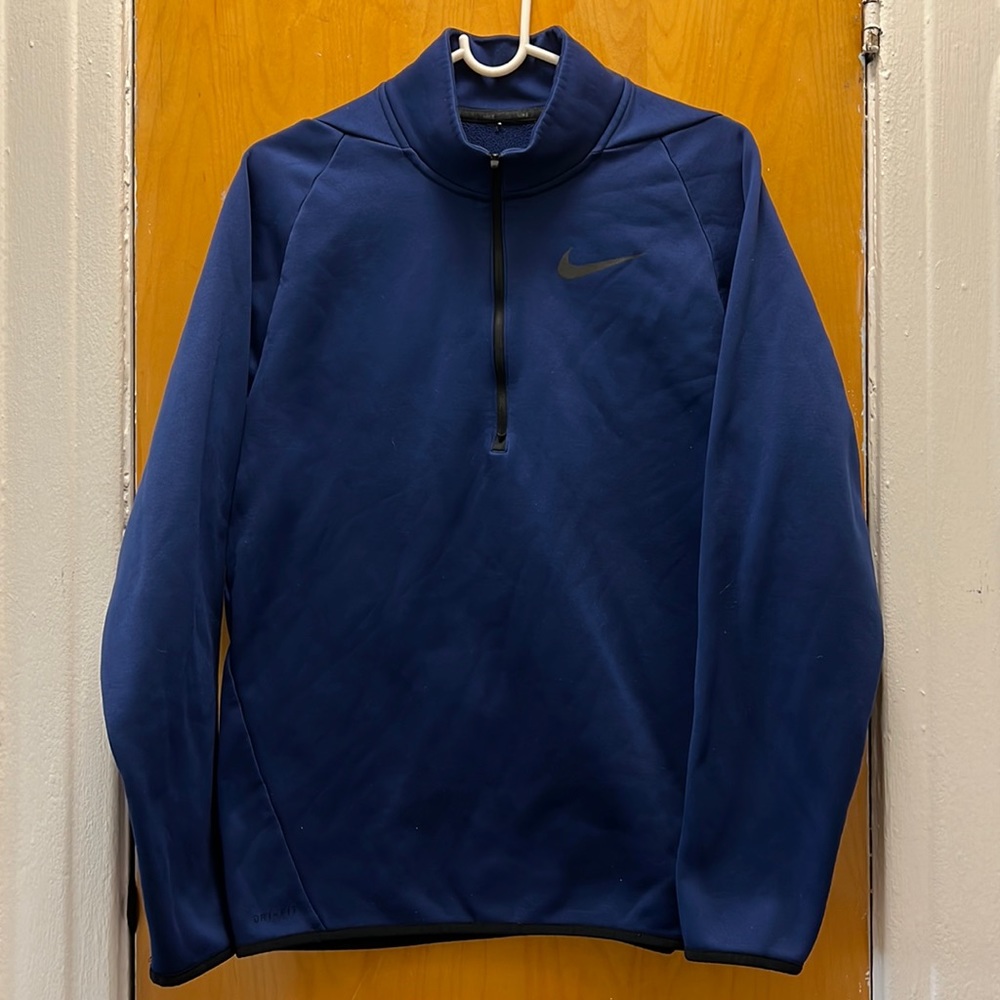 Blue Nike sweater